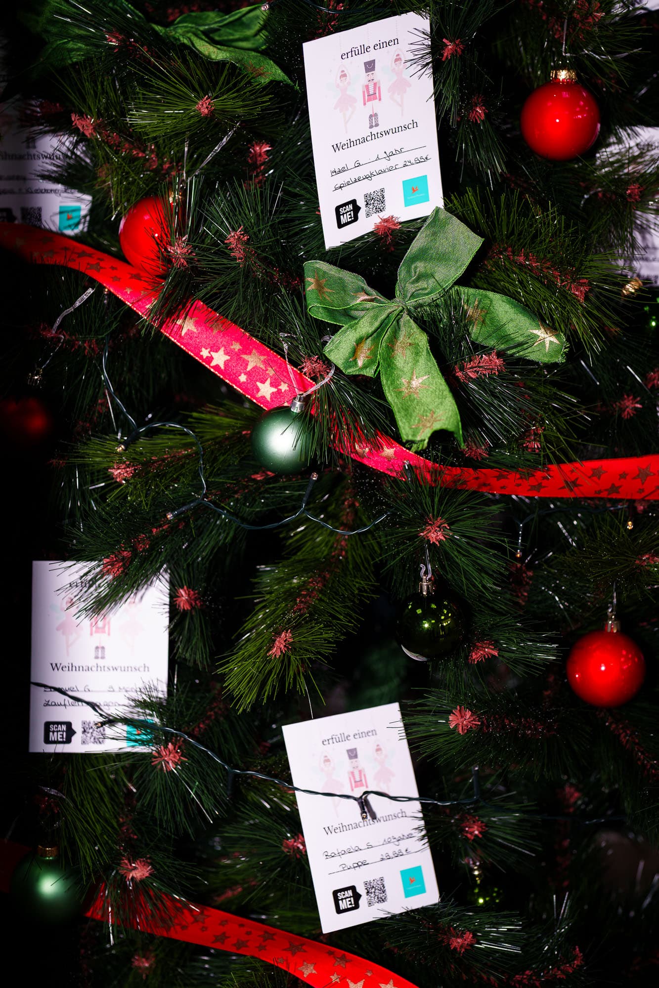 Erfülle einen Weihnachtswunsch